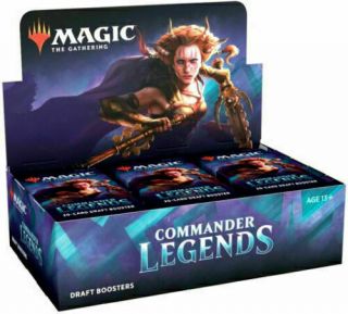 Commander Legends Draft Booster Box - Magic The Gathering Mtg -
