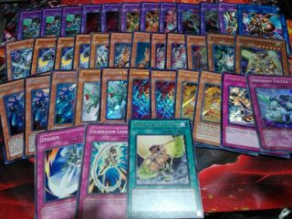 Yugioh Card Gladiator Beast Deck Core 38 Cards Collectable Trading Card Game Set