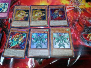 Yugioh card Gladiator Beast deck core 38 cards collectable trading card game set 3