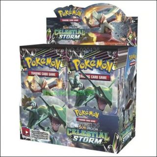 Pokemon Trading Card Game Sun And Moon Celestial Storm Booster Box