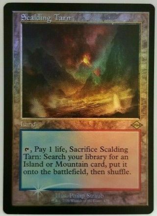 Magic The Gathering: Etched Foil Scalding Tarn Retro Frame,  Mh2 - Nm