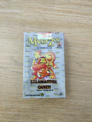 Metazoo Salamander Queen Tribal Theme Deck 1st Edition