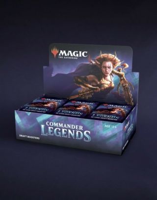Commander Legends Draft Booster Box - Magic The Gathering Mtg - Now