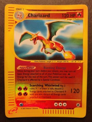 Pokémon Expedition Set Reverse Holo Charizard 6/165