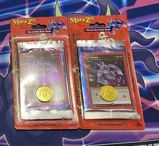 Metazoo Cryptid Nation 1st Edition Blister Pack X 2