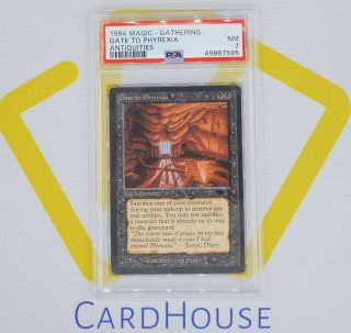 Psa 7 Nm Gate To Phyrexia Antiquities Magic The Gathering Mtg 1994