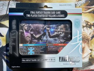 Final Fantasy Tcg Villains & Heroes Two Player Starter Deck Genesis Vivi English