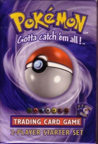 Pokemon Trading Card Game Starter Base Set Fire Fighting Deck Machamp 1999