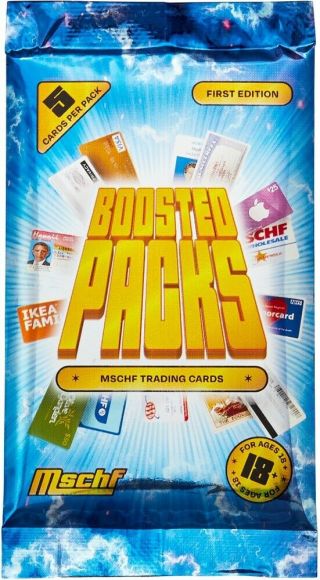 Mschf Boosted Packs,  1 Pack,  First Edition 5 Cards Per Pack In Hand