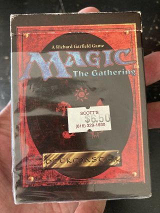 Mtg 4th Edition Starter Deck - Opened - 1995 Magic The Gathering - No Instructions