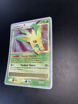 Leafeon lv.  X - Majestic Dawn 99/100 - Holo Pokemon Card - Near / Very good 2