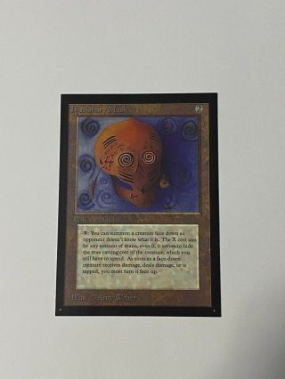 Illusionary Mask,  Collector 