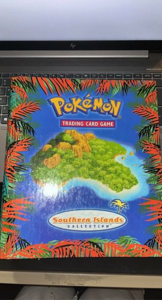 Pokemon Tcg Southern Islands Binder No Cards