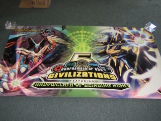 Duel Masters 5 Civilizations Shadowclash Of Blinding Night Wall Banner/ Scroll