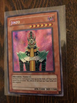 Yugioh Jinzo Secret Rare Psv - 000