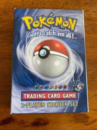 Pokemon Card 2 - Player Base Starter Set 1999 Wotc Woc06047 Unsealed Opened (60)