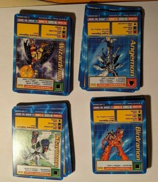 1997 Bandai Digimon Complete Series 1 Starter Set - 62 Cards - Includes Holos