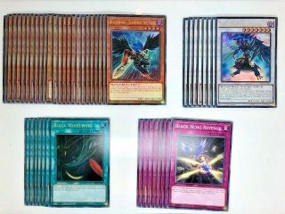 Yugioh - Competitive Blackwing/crow Hogan Deck,  Extra Deck Ready To Play
