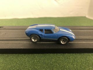 Vintage Aurora Blue Lola / T Jet H O Slot Cars Runs