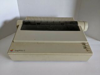 Vintage Apple Macintosh Classic Computer Image Writer Ii Printer & Cord