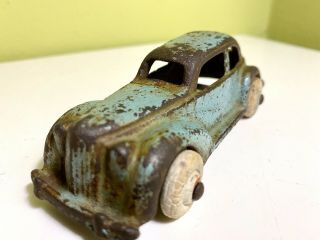 Vintage 1930’s Cast Iron Toy 2 Dr Sedan - Arcade - 4 5/8”