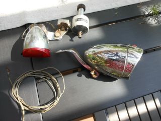 Vintage Schwinn Approved Light Generator Set - Headlight Tailight W Germany