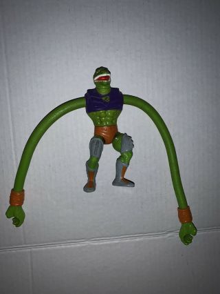 Vintage 1986 Mattel Motu Squeeze Figure Masters Of The Universe He - Man (202)