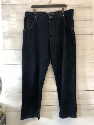 Vintage Guess Jeans Men’s Size 40x32 Blue Cotton Made In Usa Y - 234