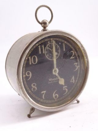Antique Westclox Alarm Clock 1925 Jack O 