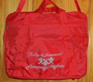 Vintage 1984 Vtg Richard Simmons Anatomy Asylum Gym Bag Extremely Rare