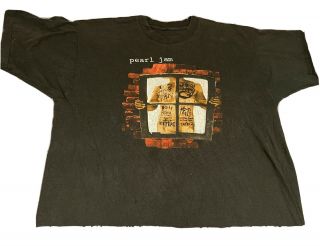 Pearl Jam Window Pain Shirt 90s Grunge Rare Vintage