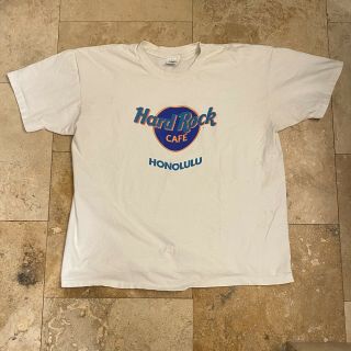 Vintage Hard Rock Cafe Honolulu Hawaii T - Shirt 90s Size 2xl Single Stitch Usa