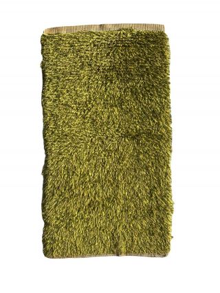 Vintage Scandinavian Swedish Wool Rya Weaving Rug Wall Decor Floor Carpet 1960s