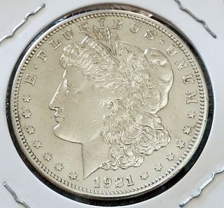 Vintage 100 Year Old 1921 Morgan Silver Dollar - Us Coin Rand1375