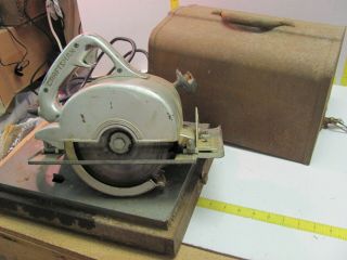Vintage Craftsman 6 - 1/2 " Electric Saw Model 207.  25530 Includes Box