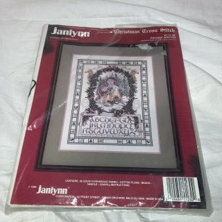 Vintage Janlynn Father Winter Christmas Counted Cross Stitch Kit 112 - 30 Complete