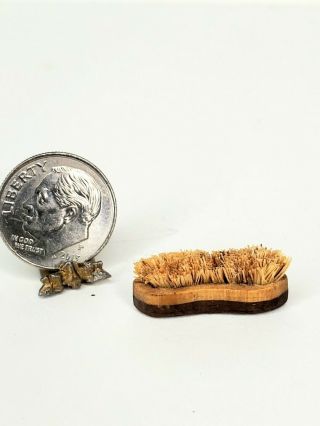 Vintage Igma Artisan Horse Hard Brush 1:12 Dollhouse Miniature Tack Supplies