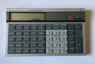 Vintage Texas Instruments Ti - 66 Programmable Scientific Calculator