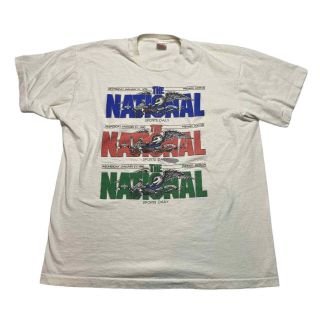 Fruit Of The Loom Vtg 90s The National Sports Daily Newspaper T - Shirt Adult Xl