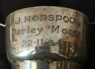 1964 Darley Moor Motorcycle Club Vintage Silver Plate Trophy,  Trophies
