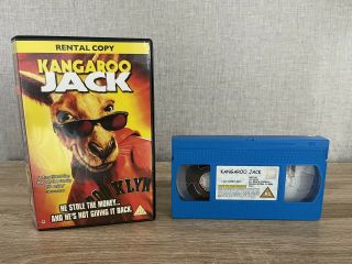 Kangaroo Jack - Vhs Tape Big Box Ex Rental - Retro,  Vintage