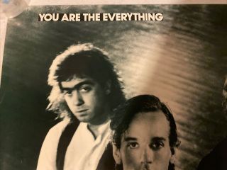 VINTAGE 1988 R.  E.  M.  You Are The Everything APPROX.  21 X 30 Poster Rare Pinholes 2