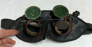 Vintage Fraternal Hoodwink Goggles Steampunk