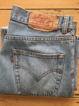 Men’s Levi Vintage Strauss Rare Zip 501 Denim Jeans W33 L29 1/2” Levi 