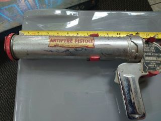 Vintage Antifyre Pistole Handheld Fire Extinguisher