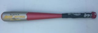 Vintage Nerf Vortex Mark Mcgwire Mac Attack Power Baseball Bat Koosh Red/silver