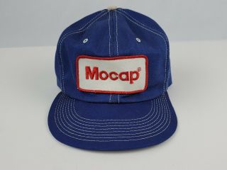 Vintage Mocap K - Product Snapback Trucker Hat Patch Farmer Cap Agriculture Seed