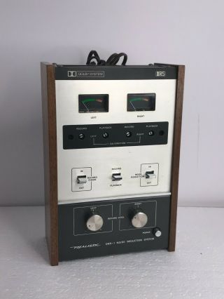 Vintage Realistic Dolby Unit Dnr - 1 Noise Reduction System Cat No 14 - 893 Japan