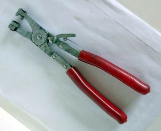 Vintage Blue Point / Snap On Heater Hose Clamp Pliers Hcp10 By Snap On