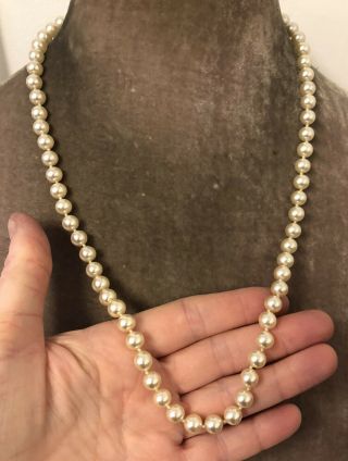 Vintage Jewellery ‘Perlas Mallorca’ Faux Pearl Necklace 2